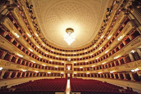Interior photo of Teatro Alla Scala